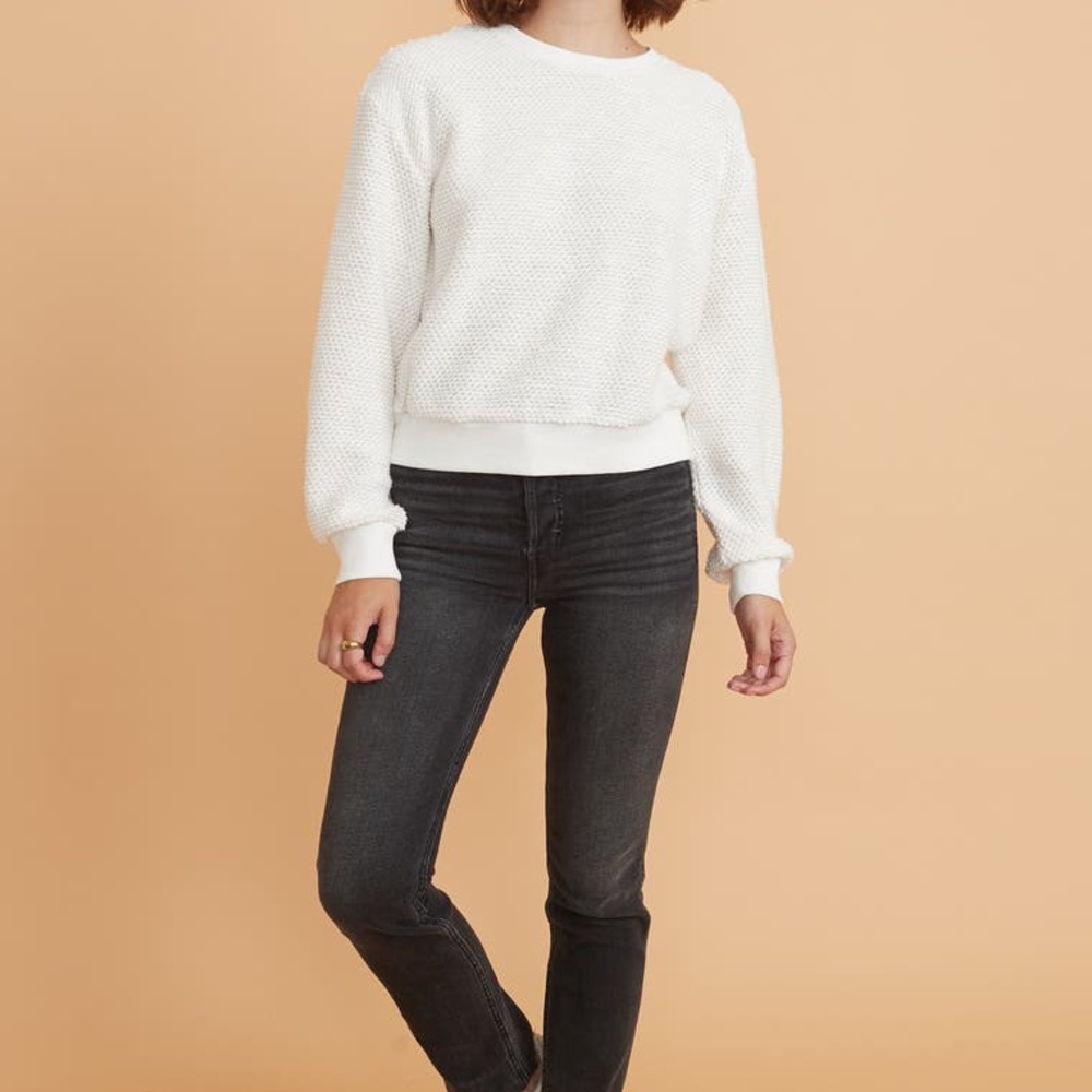 Marine Layer Birds Eye Tanisha Sweatshirt - Picture 6 of 15